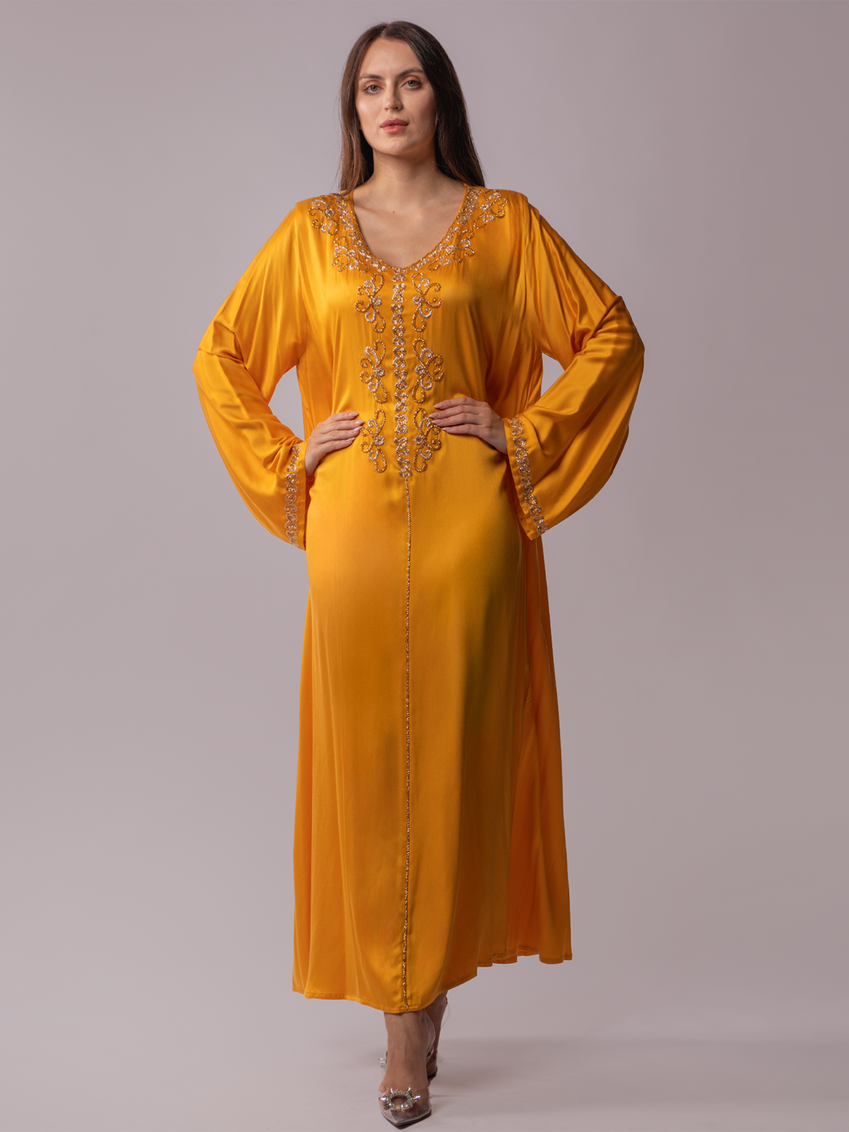 CREPE KAFTAN