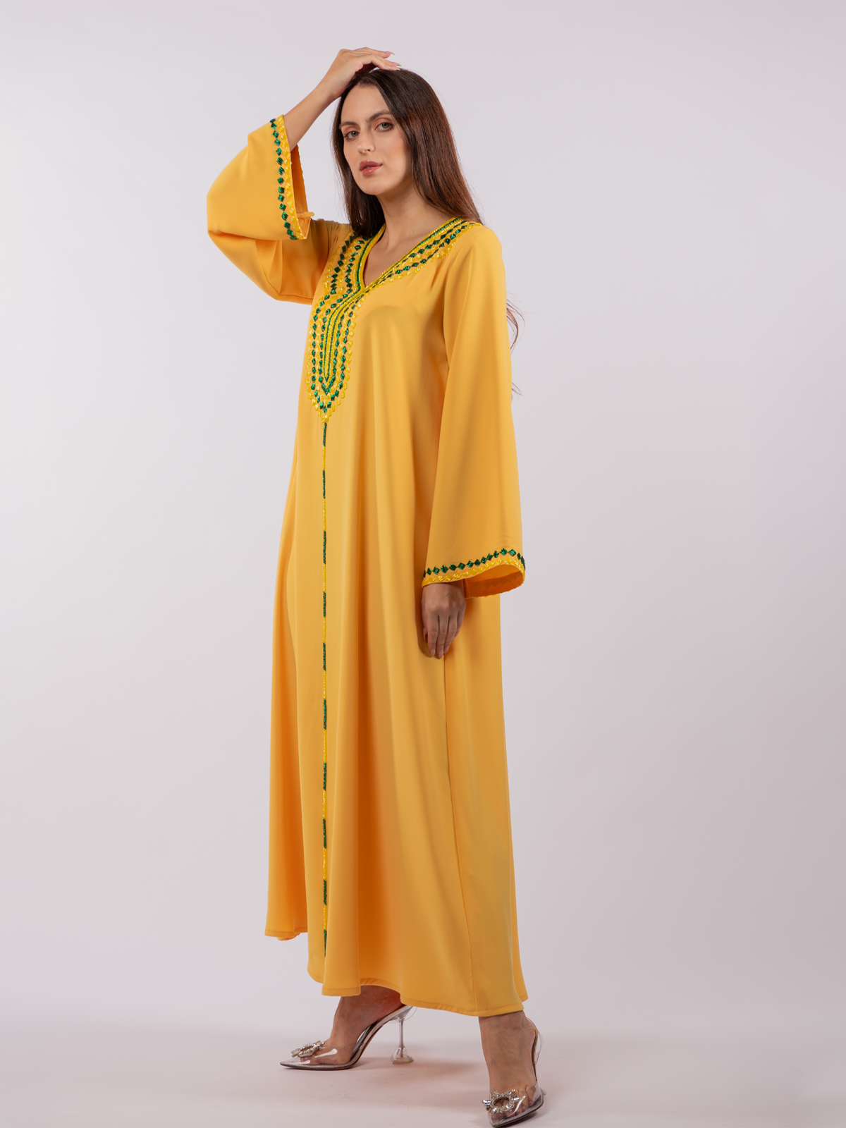 CREPE KAFTAN