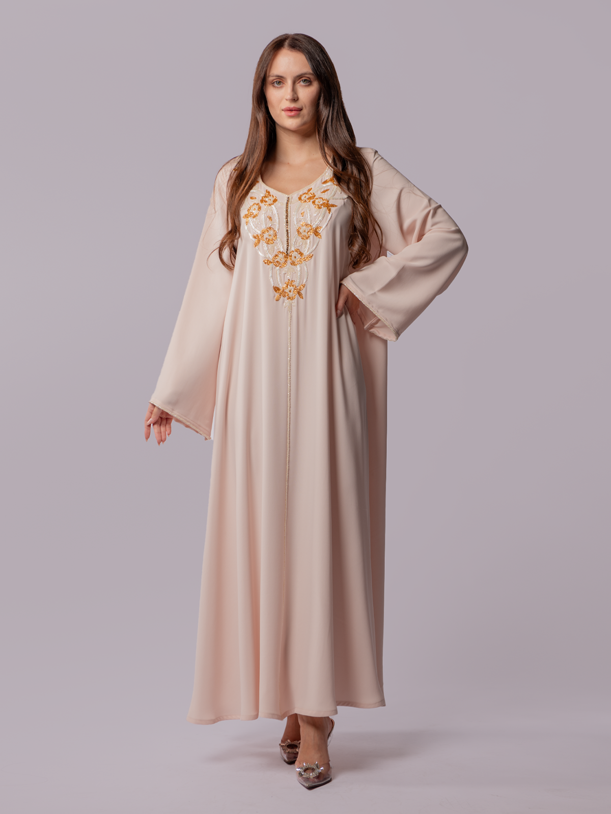 CREPE KAFTAN