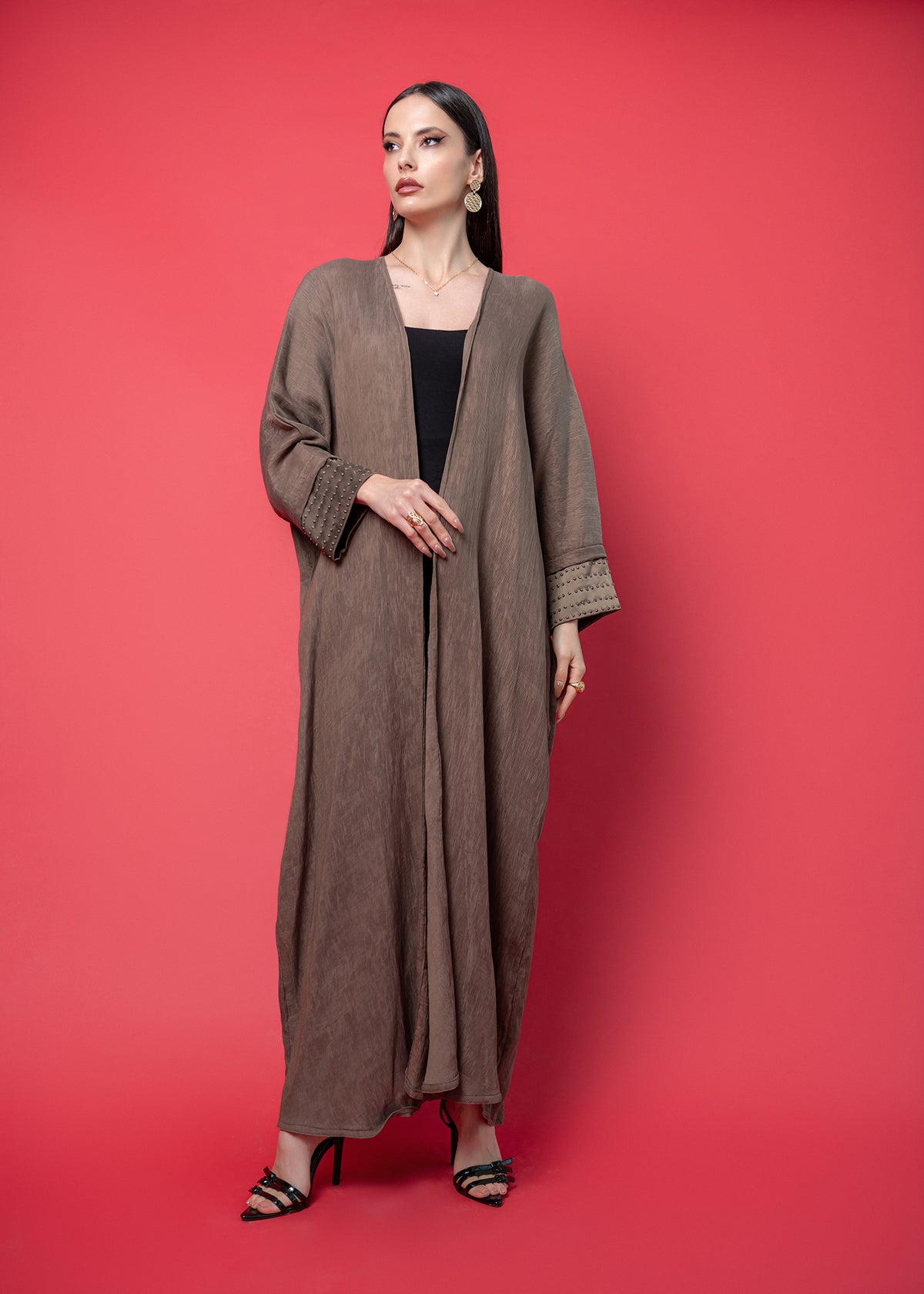 Brown abaya