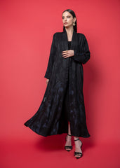 Printed Jacquard abaya