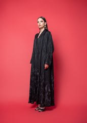 Printed Jacquard Abaya