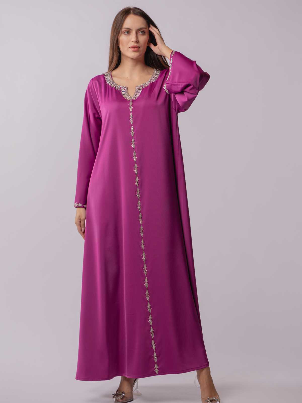 CREPE KAFTAN