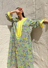 Polyster Silk Kaftan